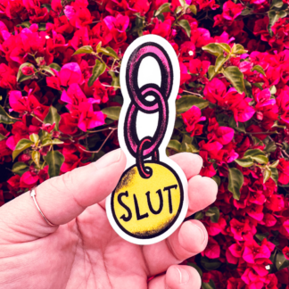 Slut Vinyl Sticker