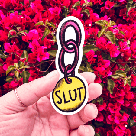 Slut Vinyl Sticker